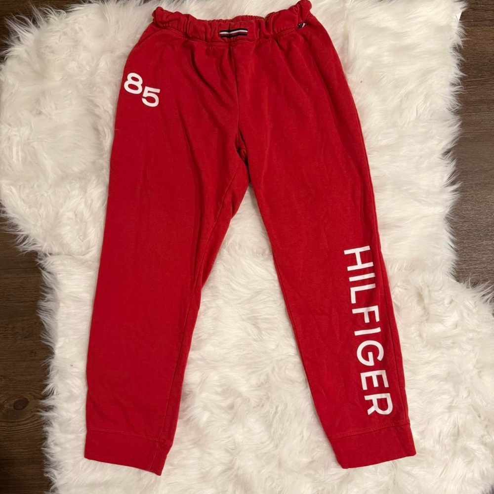 Tommy Hilfiger Red Sweats